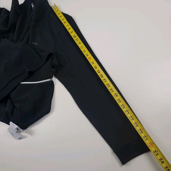 Hugo Boss Jacket Men's Large Black Full Zip Long Sleeve Stretch Casual - Picture 13 of 15